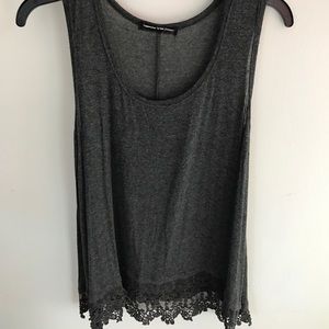 Grey tank top, size medium